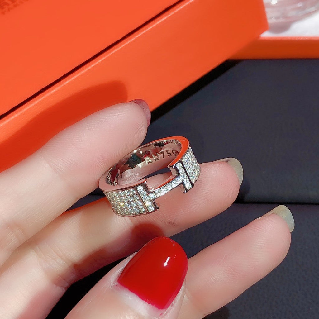 [Cyra]  RING MIT VOLL-DIAMANTBESATZ