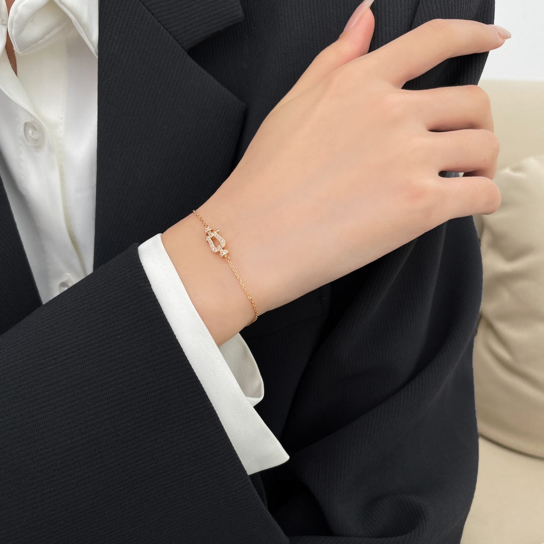 [Cyra]  FORCE 10 SMALL CHAIN BRACELET
