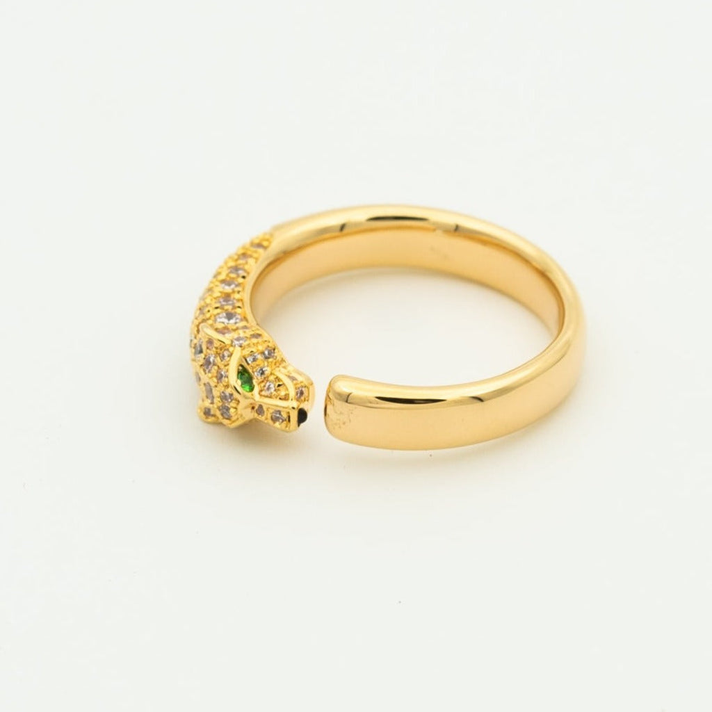 [Cyra]  PANTHERE RING DIAMOND 7.3MM