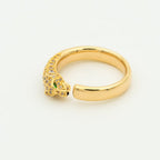[Cyra]  PANTHERE RING DIAMOND 7.3MM