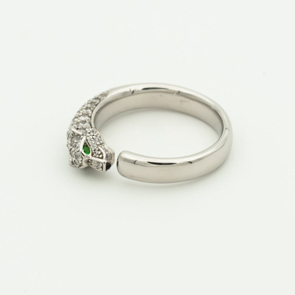 [Cyra]  PANTHERE RING DIAMOND 7.3MM