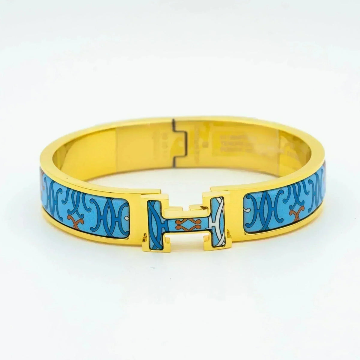 [Cyra] H-ARMBAND BLAU MEHRFARBIG