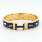 [Cyra]  H ARMBAND BLAUE KERAMIK