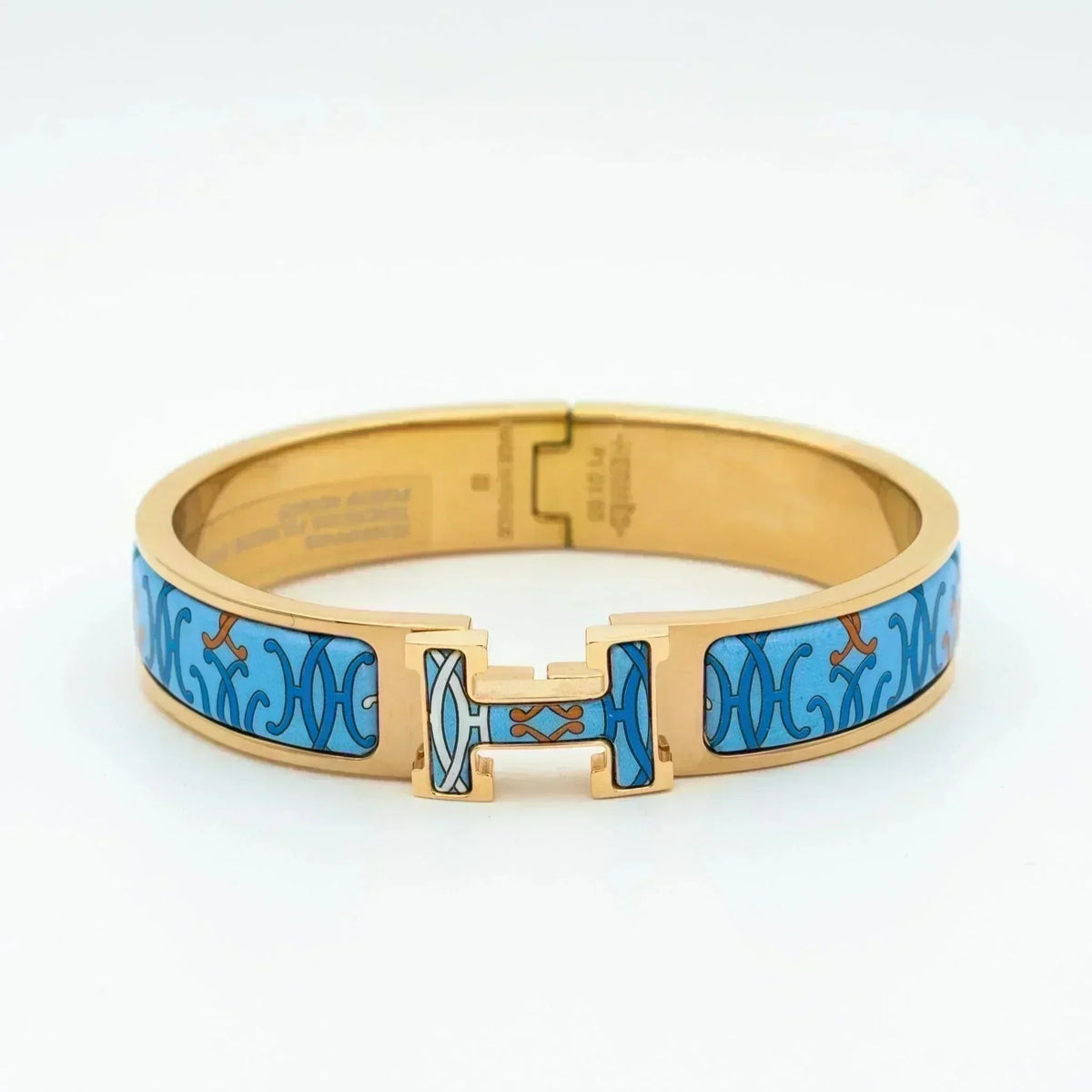 [Cyra] H-ARMBAND BLAU MEHRFARBIG