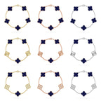[Cyra] NEUE CLOVER 5 MOTIV LAPISLAZULI ARMBANDKOLLEKTION