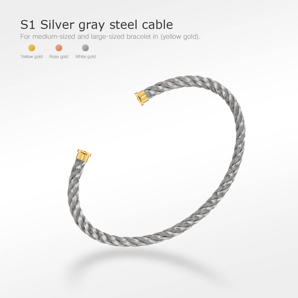 [Cyra]  FORCE SERIES BRACELET CABLES 50 CHOICES (DIY SELECTION)