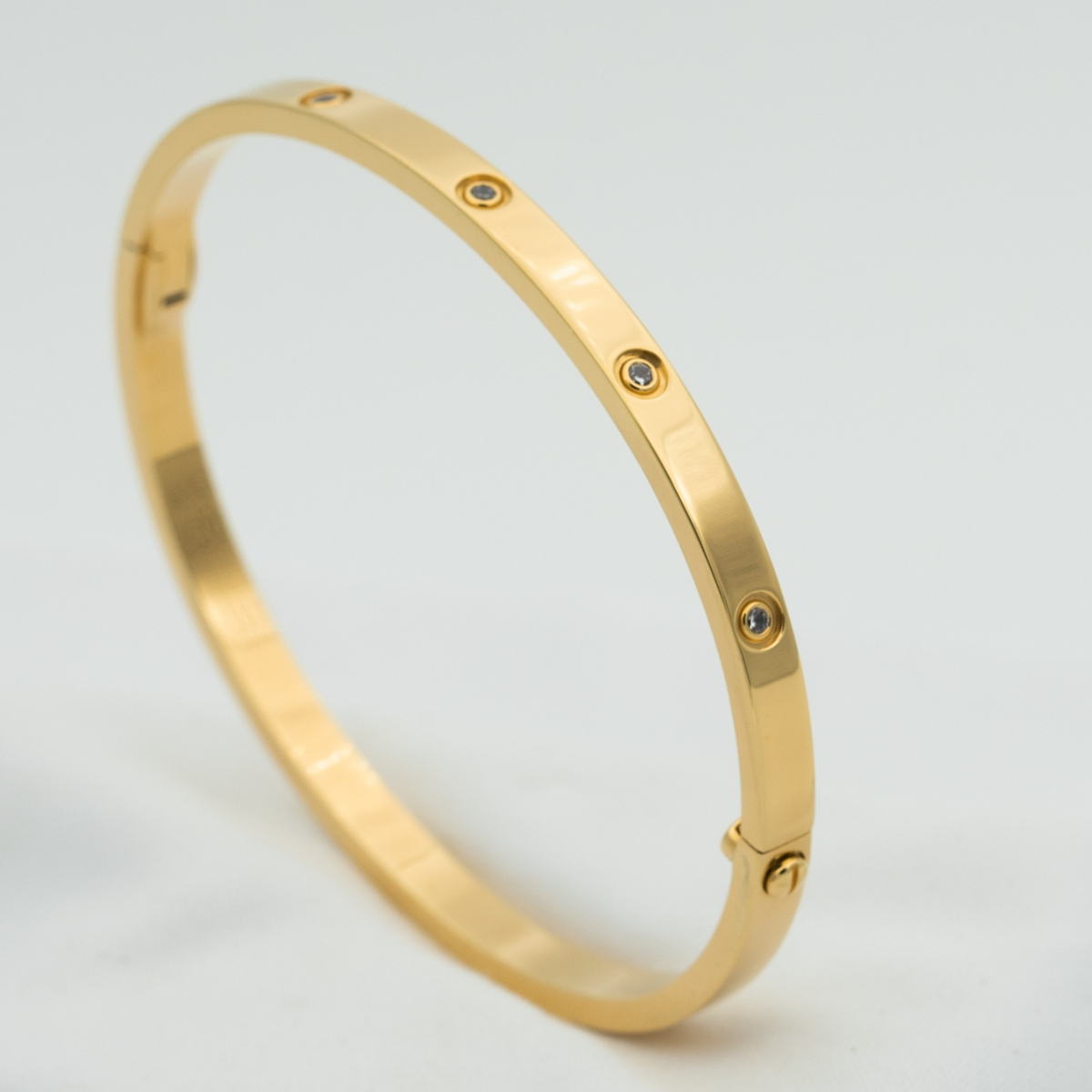 [Cyra]  LOVE BRACELET 3.65MM 10 DIAMONDS