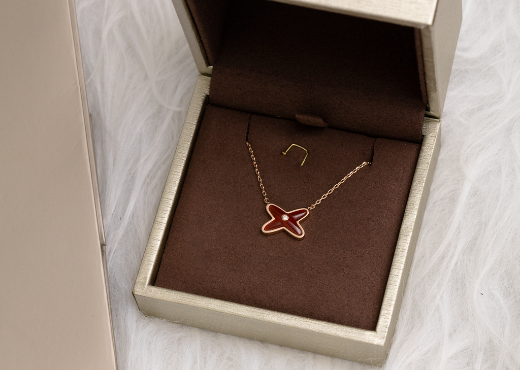 [Cyra] JEUX DE NECKLACE 1 DIAMANT