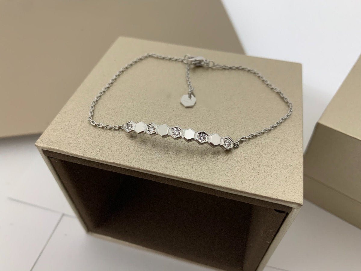 [Cyra]  BEE LOVE ARMBAND DIAMANT