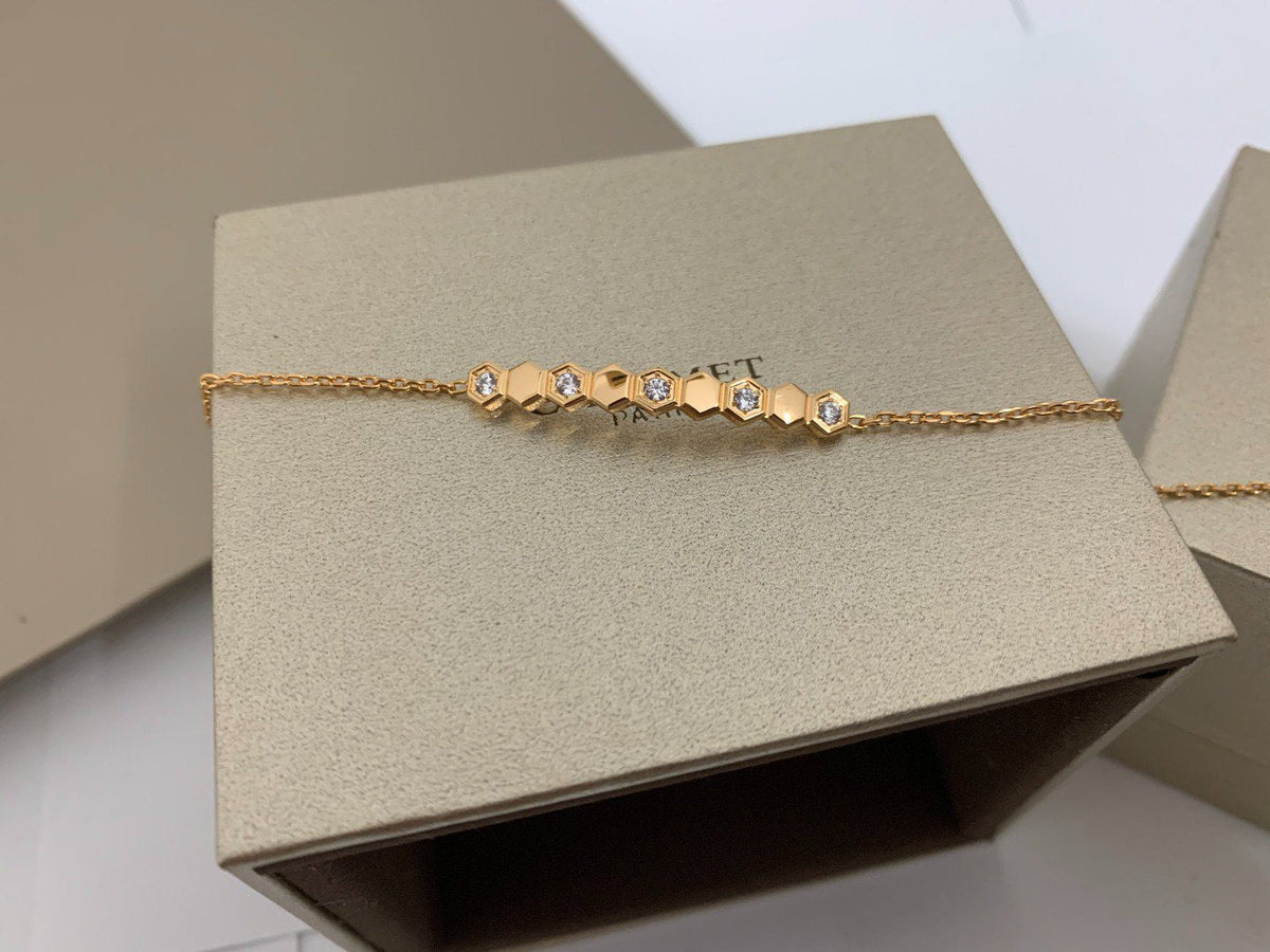 [Cyra]  BEE LOVE ARMBAND DIAMANT