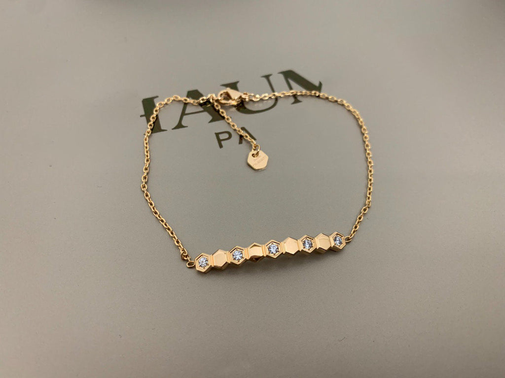 [Cyra]  BEE LOVE BRACELET DIAMOND