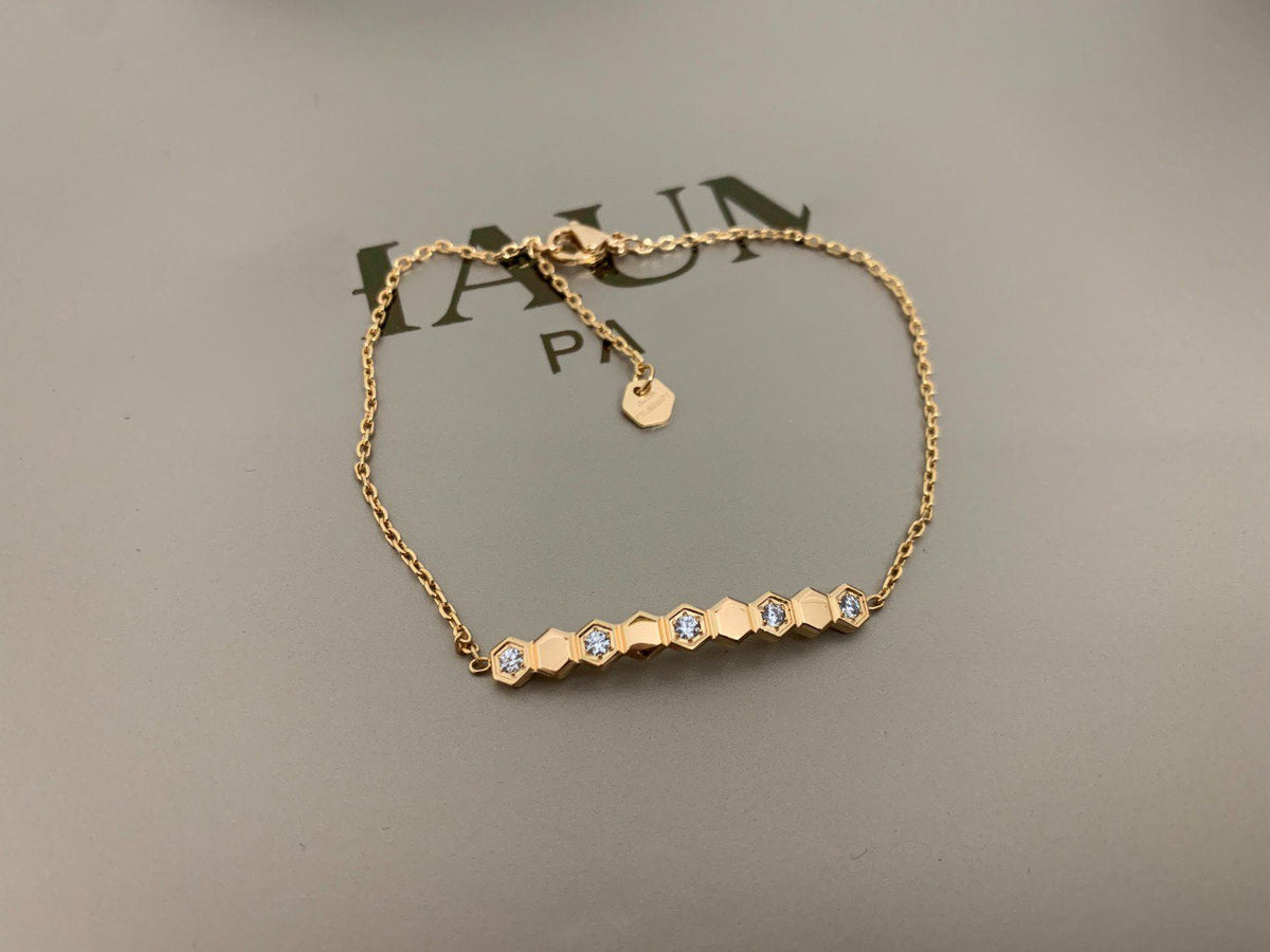 [Cyra]  BEE LOVE BRACELET DIAMOND