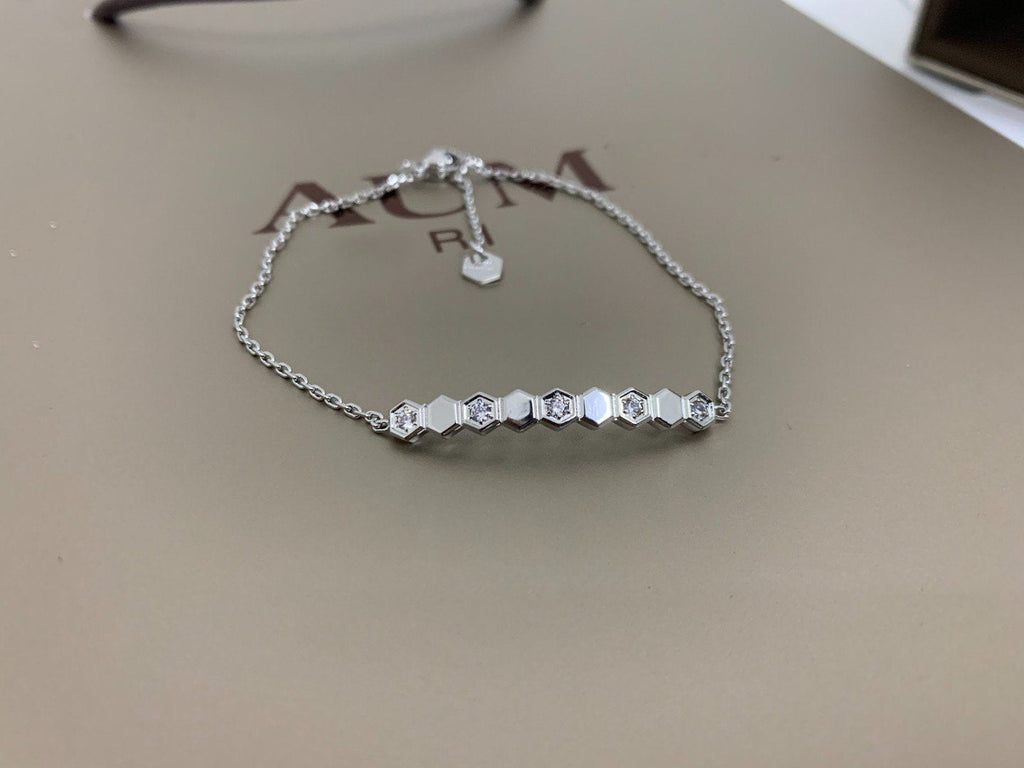 [Cyra]  BEE LOVE BRACELET DIAMOND