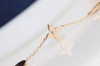 [Cyra]  LEAF CLOVER BRACELET