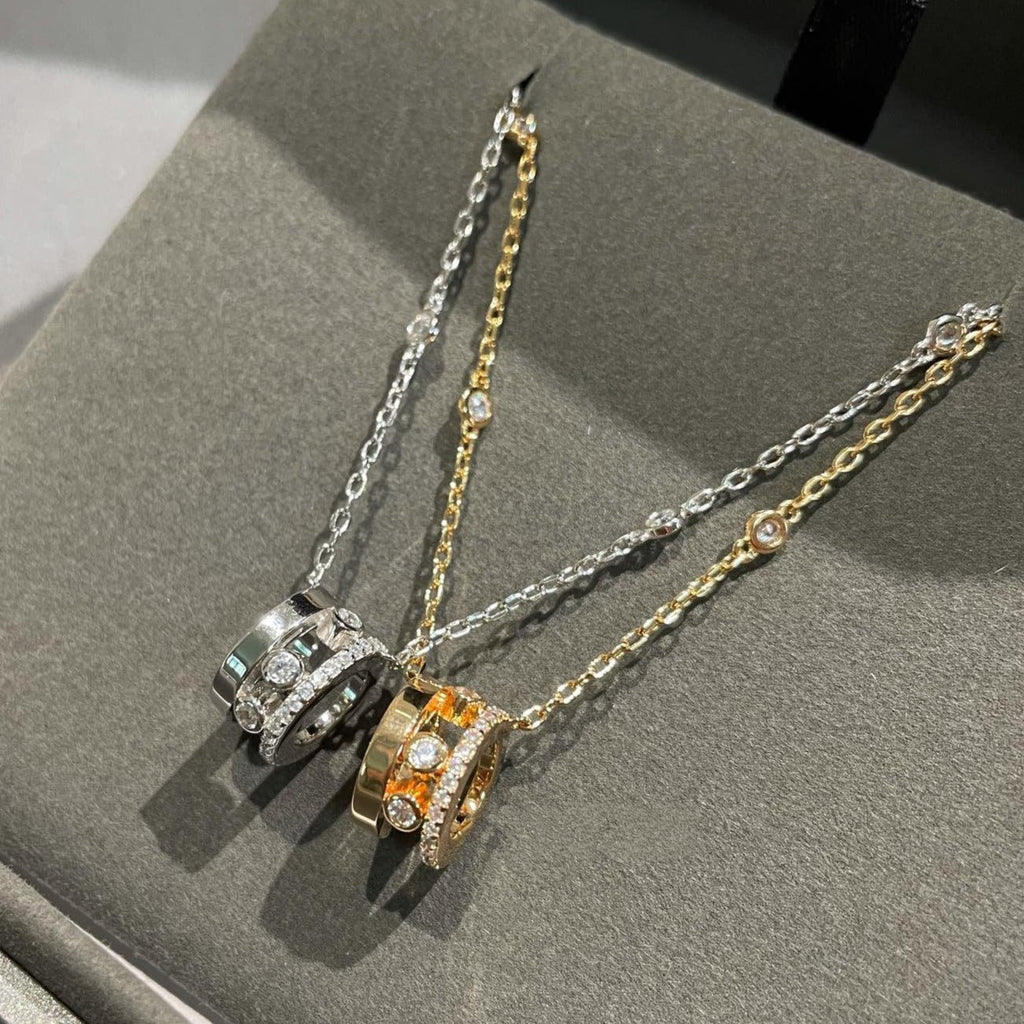 [Cyra] CHAIN MOVE ROMANE PEDAND HALSKETTE