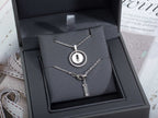 [Cyra]   MOVE PM NECKLACE SILVER DIAMOND