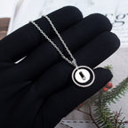 [Cyra]   MOVE PM NECKLACE SILVER DIAMOND