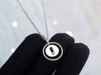 [Cyra]   MOVE PM NECKLACE SILVER DIAMOND