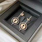 [Cyra]   MOVE ARROW OHRRINGE AUS ROSÉGOLD MIT DIAMANTEN