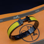 [Cyra]  CLIC HM SO BLACK YELLOW BRACELET