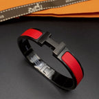 [Cyra]  CLIC HM SO BLACK RED BRACELET