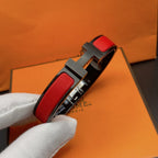 [Cyra]  CLIC HM SO BLACK RED BRACELET