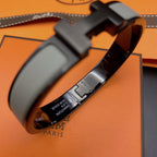 [Cyra]  CLIC HM SO BLACK GREY BRACELET