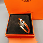 [Cyra] KLASSISCHES HM CLIC ROTES 8MM EMAILLE-ARMBAND