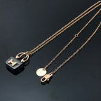 [Cyra]  WOMEN'S HM AMULETTES CONSTANCE PENDANT NECKLACE