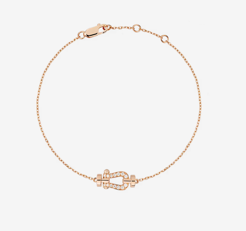 [Cyra]  FORCE 10 FULL DIAMOND BUCKLE CHAIN LINK MINI MODEL
