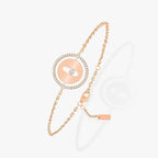 [Cyra]   MOVE PAVED DIAMOND BRACELET