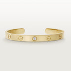 [Cyra] LOVE ARMBAND 6,1 MM 1 DIAMANT OFFENER REIF