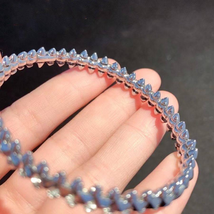 [Cyra]  CLASH SILVER BRACELET