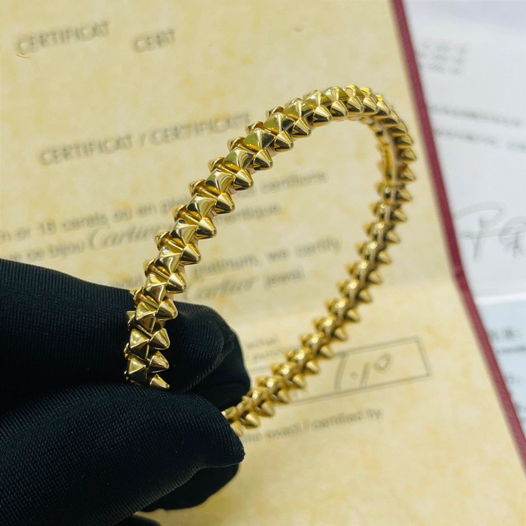 [Cyra]  CLASH GOLD BRACELET