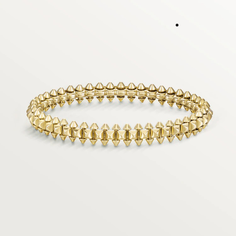 [Cyra]  CLASH GOLD BRACELET