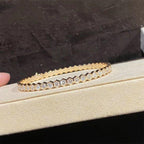 [Cyra]  BEE LOVE GOLD BRACELET FULL DIAMOND