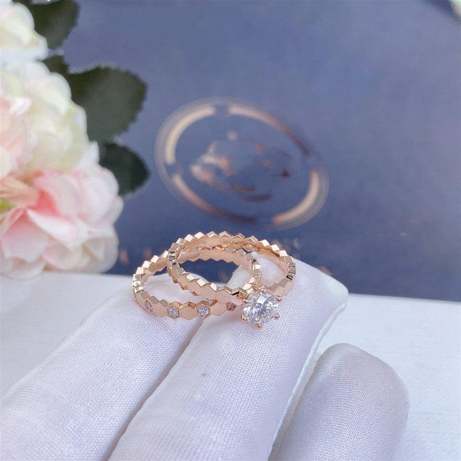 [Cyra]  BEE LOVE RING ROSÉGOLD DIAMANT