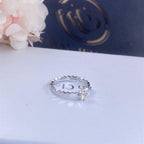 [Cyra]  BEE LOVE RING SILBER 1 DIAMANT