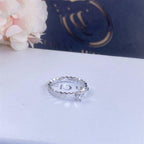 [Cyra]  BEE LOVE RING SILBER 1 DIAMANT