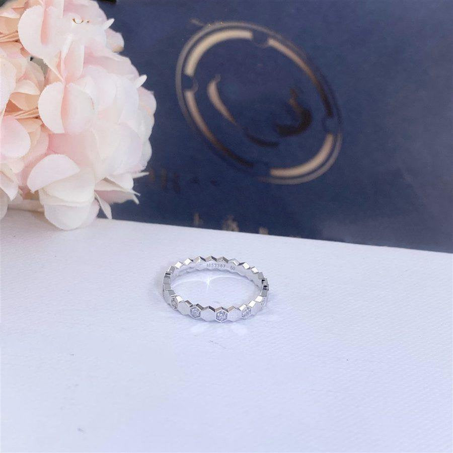 [Cyra]  BEE LOVE RING SILVER DIAMOND