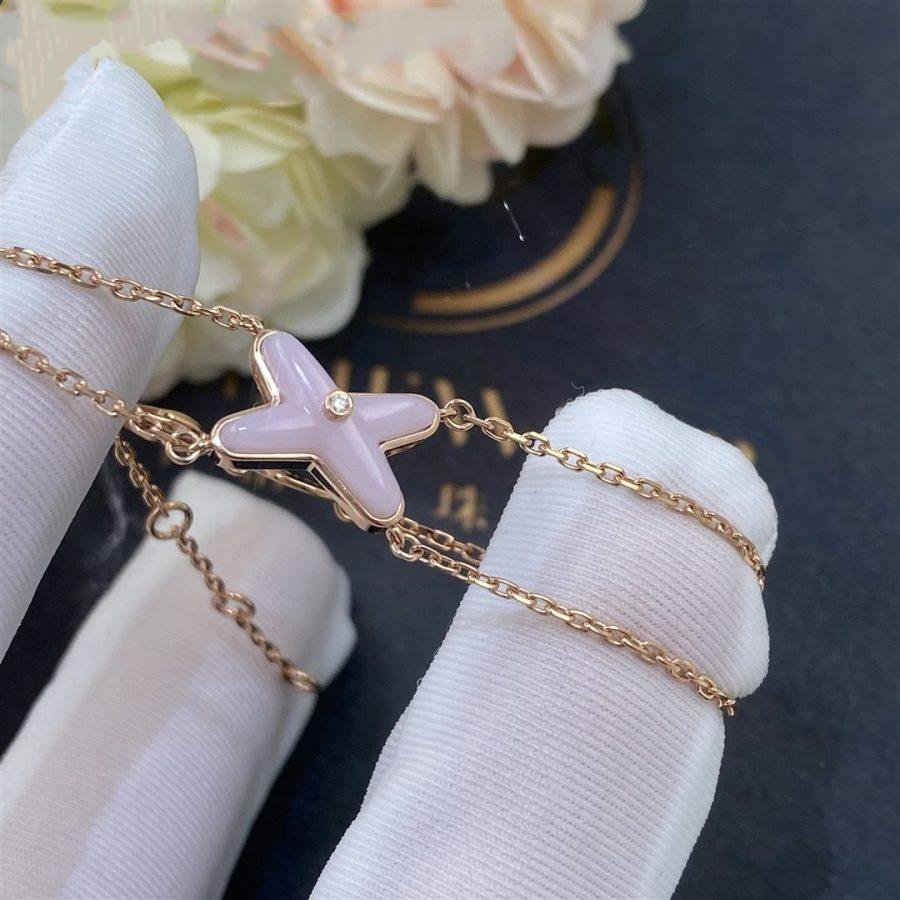 [Cyra]  JEUX ARMBAND ROSÉ-PERLMUTT ROSÉGOLD 1 DIAMANT