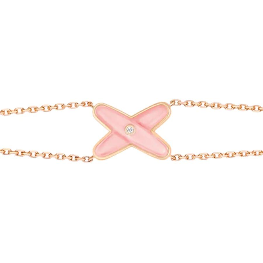 [Cyra]  JEUX ARMBAND ROSÉ-PERLMUTT ROSÉGOLD 1 DIAMANT