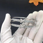 [Cyra] ARMBAND-SET DIAMONDS SILBER