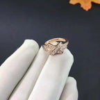 [Cyra]  JEUX DE RING ピンクゴールド ダイヤモンド