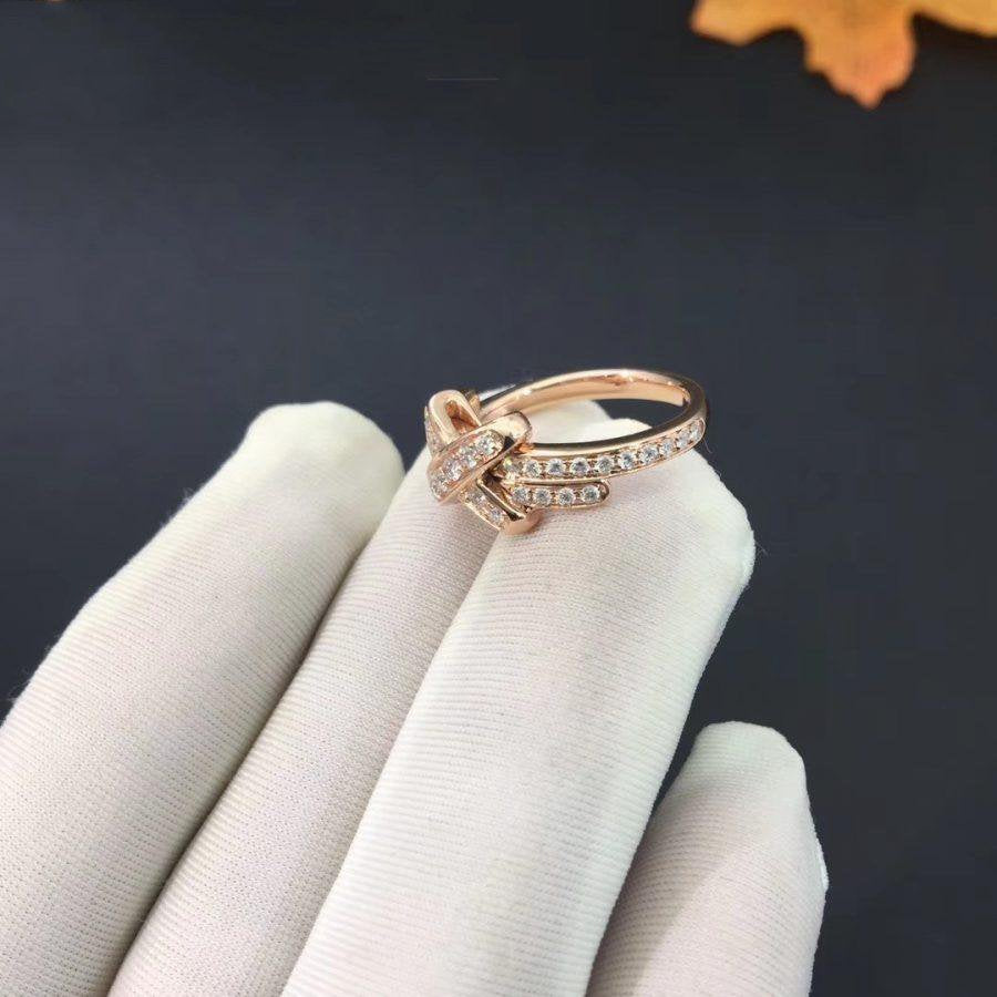 [Cyra]  JEUX DE RING ピンクゴールド ダイヤモンド