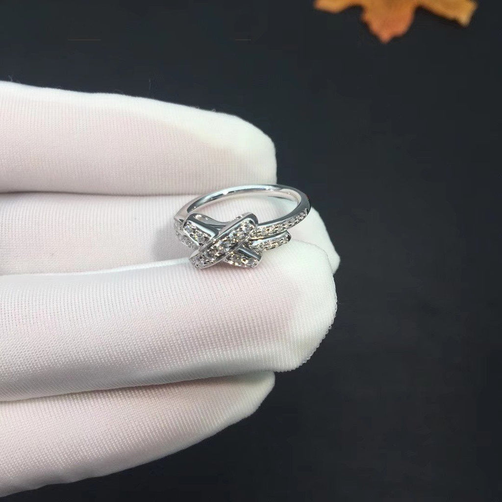[Cyra]  SILBER-DIAMANT-RING-SET