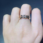 [Cyra]  LIENS RING ROSÉGOLD DIAMANT
