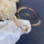 [Cyra] LIENS RING AUS ROSÉGOLD MIT DIAMANTEN