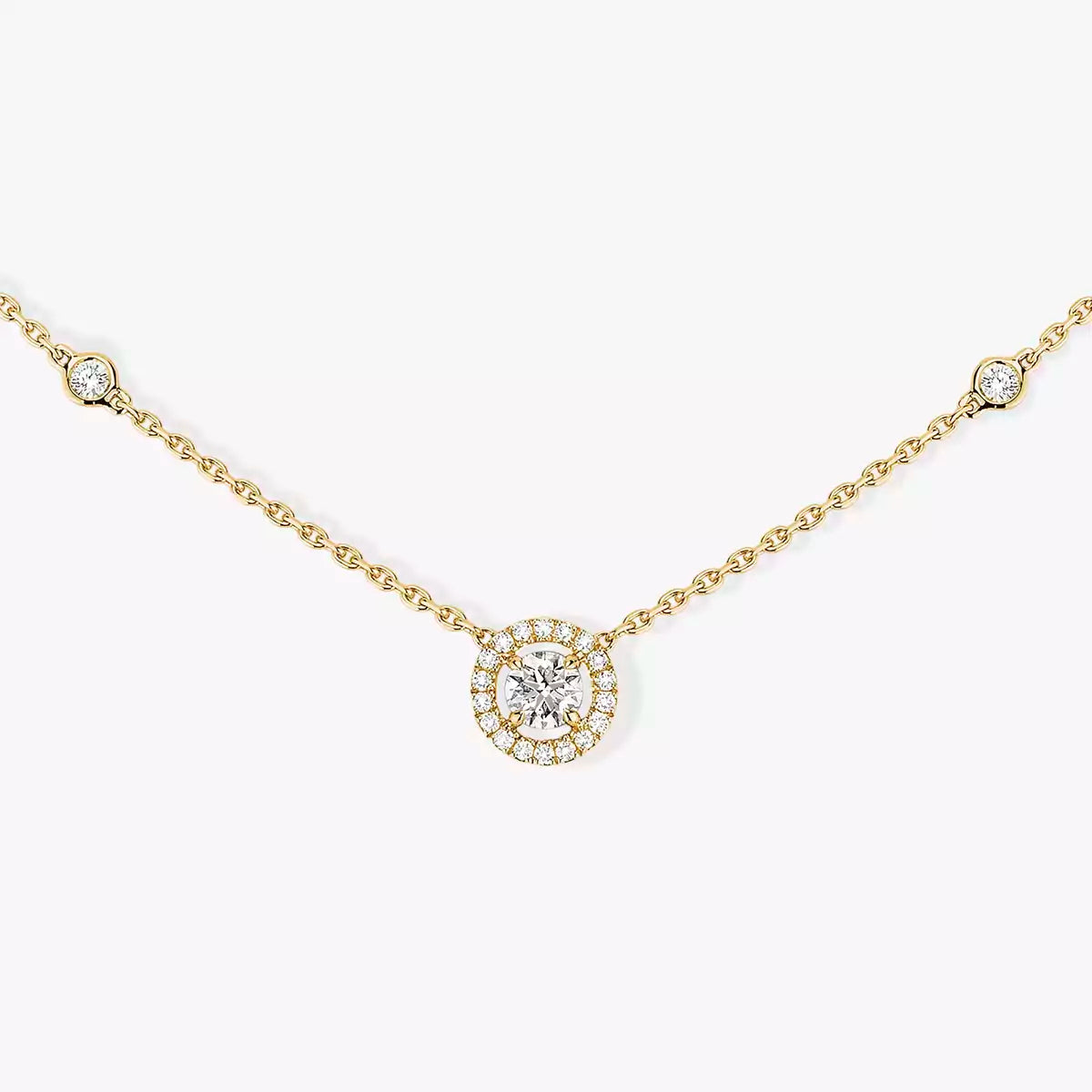 [Cyra] Diamantcollier 0,20ct Brillantschliff Joy