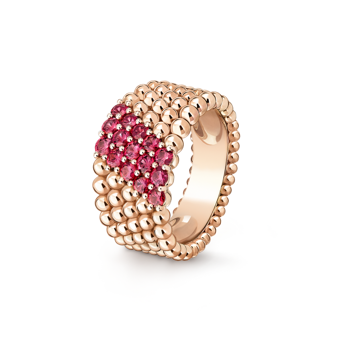 [Cyra]   PERLEE DIAMOND RING ,5-ROW DIAMOND-SET DESIGN